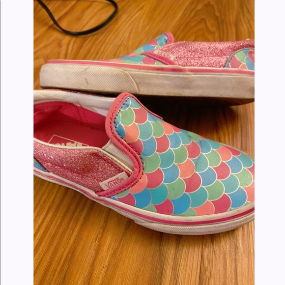 Girls “Mermaid” Vans - Picture 2 of 3